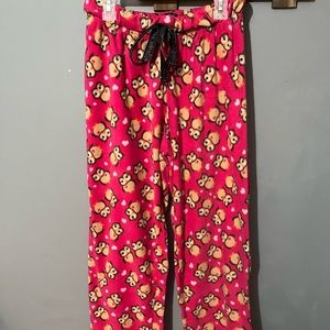 Fuzzy Owl Pajama Pants
